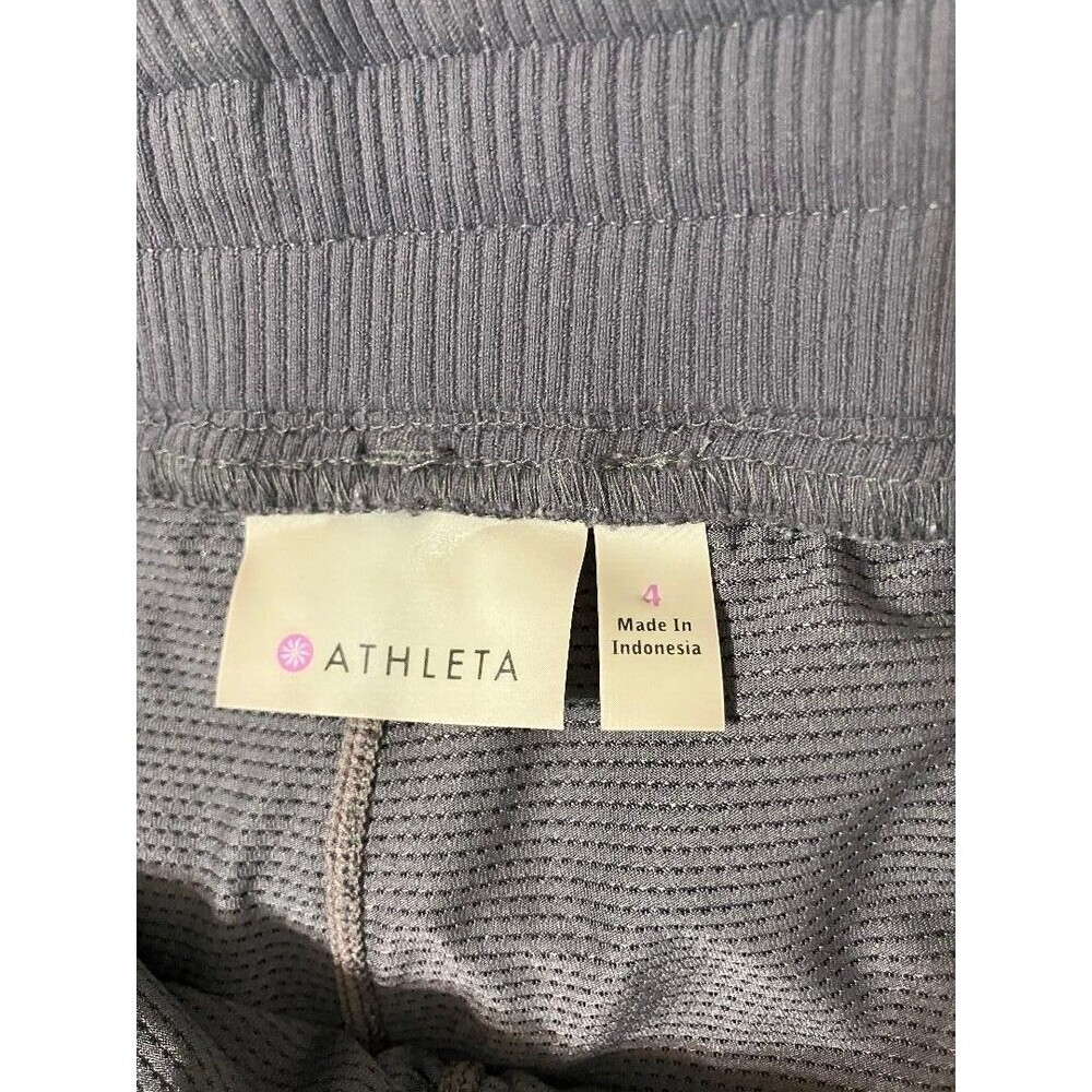 Athleta 4 Grey Skort Activewear Gym Tennis Minimalist Gorpcore Sporty‎ Aesthetic - Picture 8 of 14